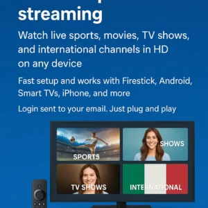 6 Months IPTV streaming