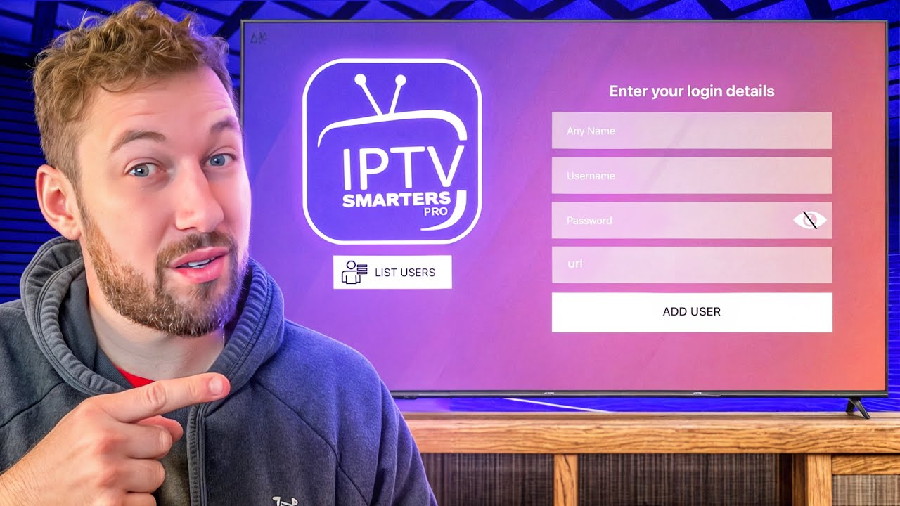 IPTV Smarters Pro Interface